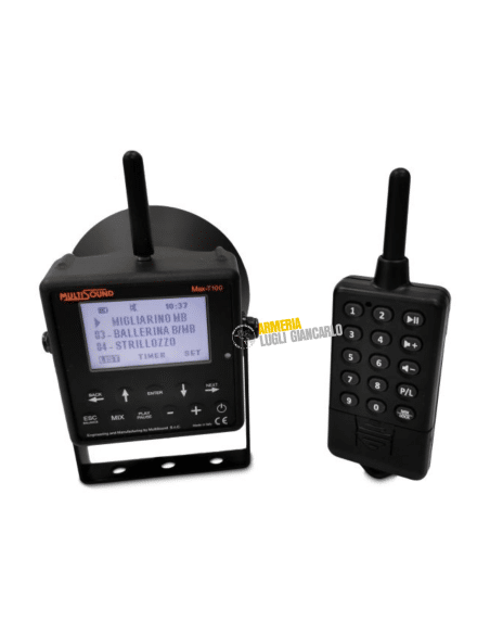 Multisound RICHIAMO ELETTRONICO MAX-T100/RX 30 CANTI € 479