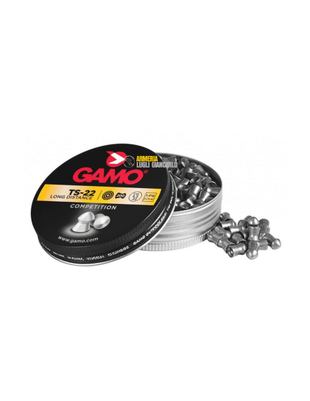 Piombini pellet Gamo TS-22 Long Distance competition calibro 5,5