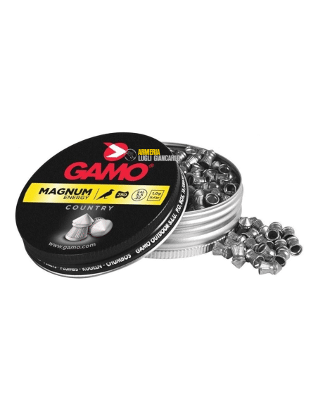 Piombini pellet Gamo Magnum energy Country calibro 5,5 confezione da 250