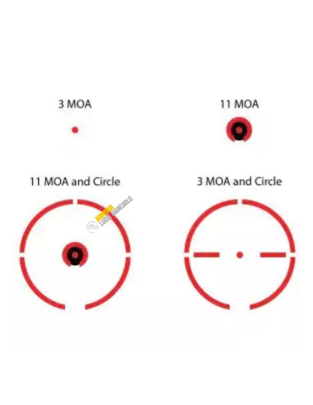 Red dot punto rosso Burris 4 fastfire 4 codice 3000259