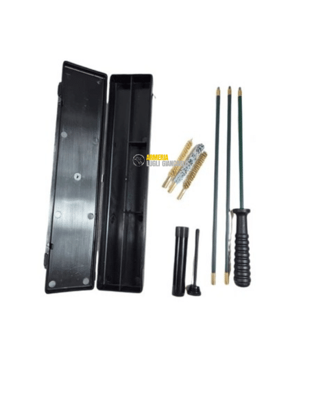 KIT PULIZIA Armeria Lugli calibro cal 4,5 calibro 22 per CARABINA completo con scovoli
