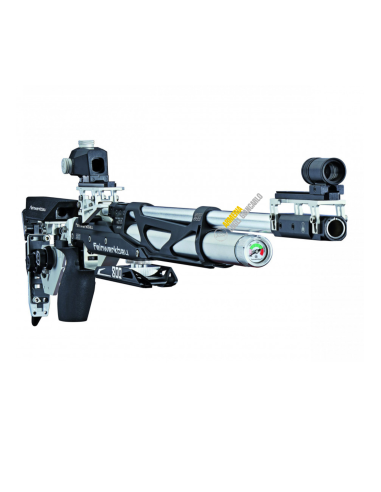 CARABINA LIBERA VENDITA FEINWERKBAU 800 X CALIBRO 4,5 ALU BLK/SILV RH