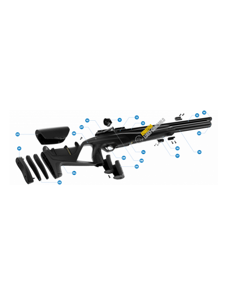 CARABINA LIVERA VENDITA PCP CALIBRO 5, 5 XM1 STOEGER RANGER – XM1 SCOUT CARABINA AIRGUNS