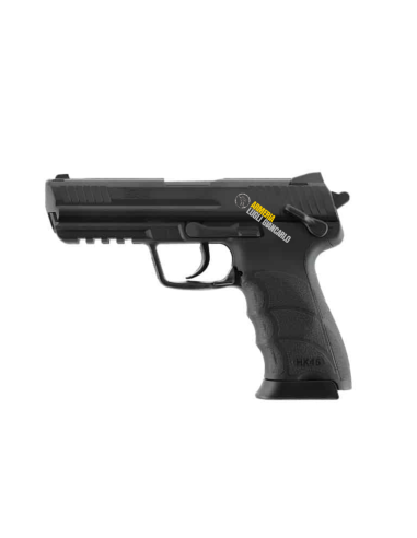 UMAREX H&K PISTOLA H.K.45 CO2 BB -7,5J CAL. 4,5 C.N. 00089bnp  Funziona con pallini sferici. 5.8185
