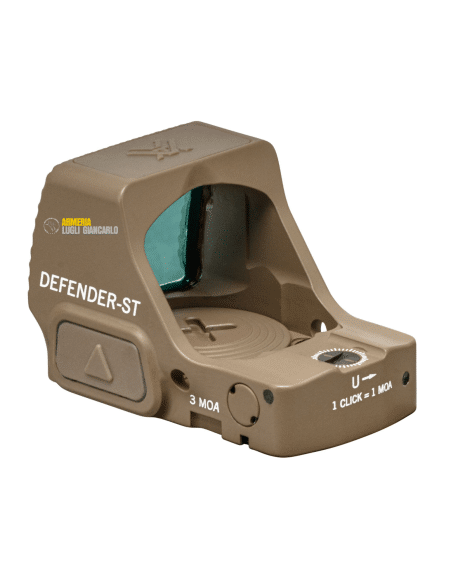 Red dot punto rosso per armi desert tan Vortex Defender-ST 3 MOA Tan Micro Red Dot DFCCW-MRD3-T