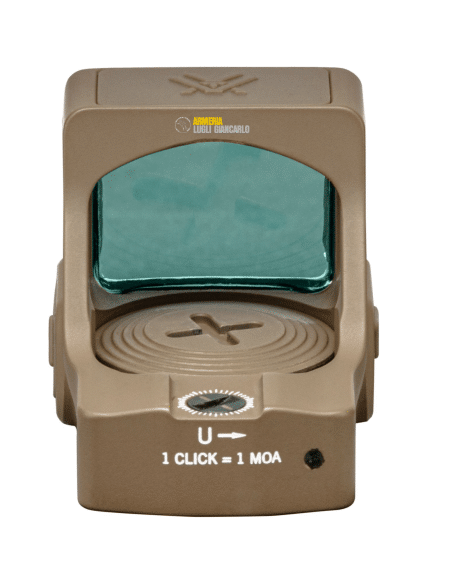 Red dot punto rosso per armi desert tan Vortex Defender-ST 3 MOA Tan Micro Red Dot DFCCW-MRD3-T