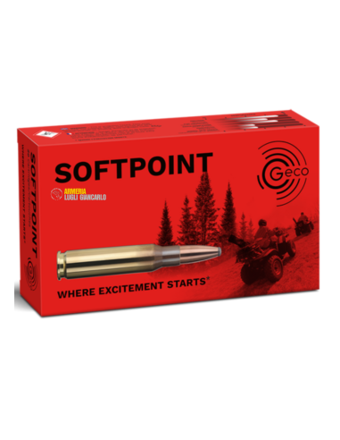 COLPI CARTUCCE DA CACCIA GECO CALIBRO 308 Win. SOFTPOINT 11,0g