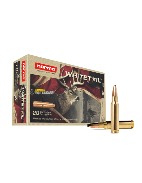Munizioni da caccia Norma Whitetail calibro 30-30W 150gr