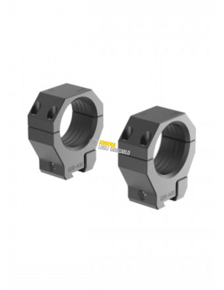 Audere Anelli/Attacchi scope rings PSR D30 H30 Black codice PR0006