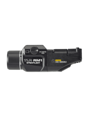 STREAMLIGHT TORCIA LED PER ARMA LUNGA MOD. TLR-RM1 CON ATTACCO PICATINNY COLORE NERO - INCLUSO SWITCH REMOTO CODICE SR000004