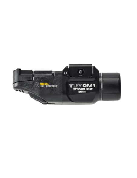 STREAMLIGHT TORCIA LED PER ARMA LUNGA MOD. TLR-RM1 CON ATTACCO PICATINNY COLORE NERO - INCLUSO SWITCH REMOTO CODICE SR000004