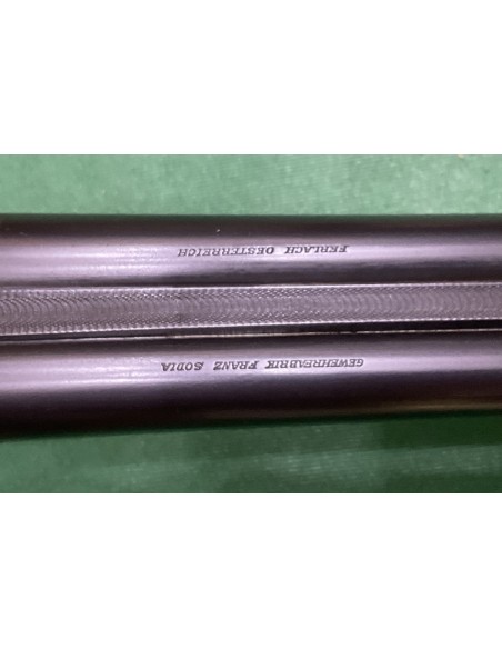 Doppietta usata Franz Sodia calibro 12 inciso