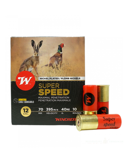 Cartucce Munizioni Colpi calibro 12 Winchester Super Speed Generation 2 Extra Calibro 40gr piombo 4 5