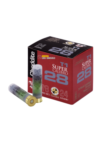 Cartucce Munizioni Colpi calibro 28 Cheddite
