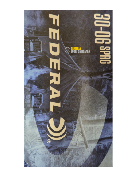 Cartucce Munizioni Colpi calibro 30-06 Federal 20 pezzi 180 grani Power Shok