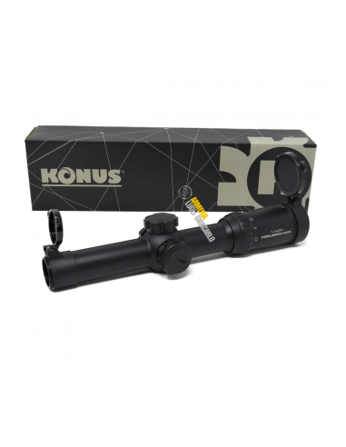 OTTICA DA BATTURA M4 AR15  KONUSPRO M-30 1-4x24 KONUS 7184 OTTICHE PER CARABINA KONUSPRO M-30 OFFERTA 1-4X24 CODICE: 7184