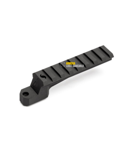 Slitta Slitta Picatinny "Scope Link Audere basi per attacchi anelli rail key h25 nero codice SL0002/A