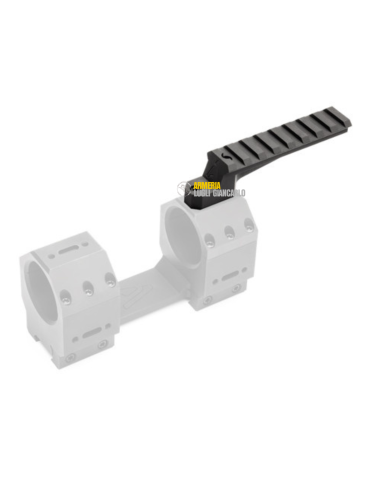 Slitta Slitta Picatinny "Scope Link Audere basi per attacchi anelli rail key h25 nero codice SL0002/A