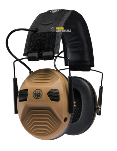 Cuffie da tiro elettroniche desert Beretta 26 dcibels cf111 d0044 0880t