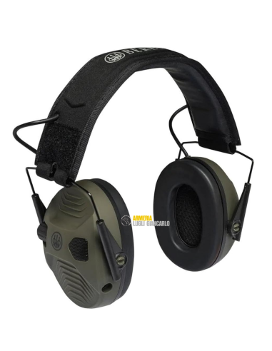 Cuffie da tiro elettroniche Beretta colore oliva verde 26 decibels  cf111 d0044 080t