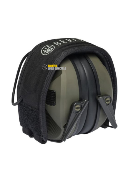 Cuffie da tiro elettroniche Beretta colore oliva verde 26 decibels  cf111 d0044 080t