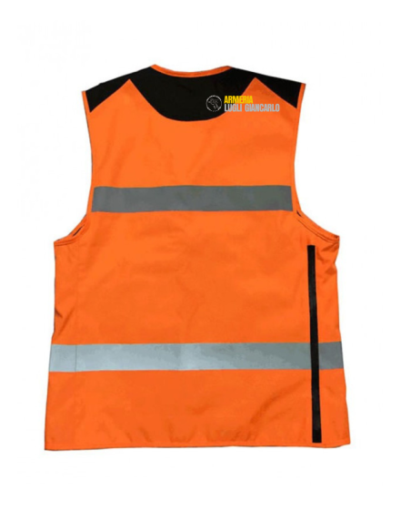 KONUSTEX GAMETOP REFLEX Gilet da caccia al cinghiale alta visibilità waterproof per caccia al cinghiale alta visibilità taglia L