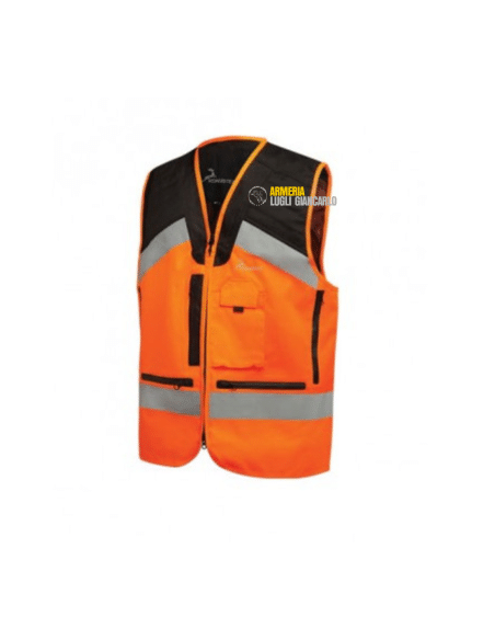 KONUSTEX GAMETOP REFLEX Gilet da caccia al cinghiale alta visibilità waterproof per caccia al cinghiale alta visibilità taglia M