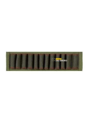 Porta cartucce Vega Holster elastico rinforzato da cintura per carabina con 12 celle codice 2GC76