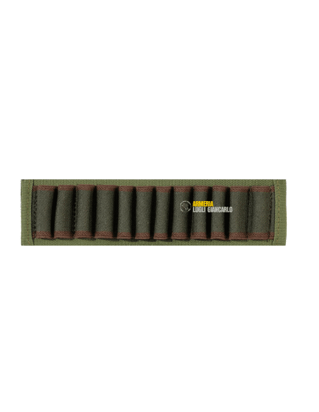 Porta cartucce Vega Holster elastico rinforzato da cintura per carabina con 12 celle codice 2GC76