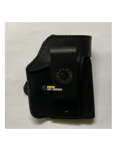 Fondina vega holster interna in pelle scamosciata per pistole peperoncino Guardian Angel III codice IBX350 nera