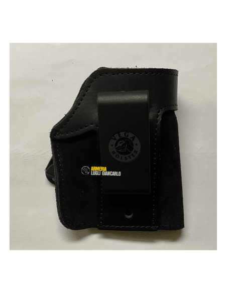 Fondina vega holster interna in pelle scamosciata per pistole peperoncino Guardian Angel III codice IBX350 nera