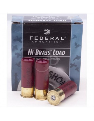Cartucce calibro 12 Federal game load hi-brass piombo 5  e numero 4