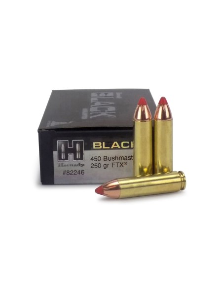 Hornady cartucce munizioni per fucile Calibro 450 Bushmaster FTX 250 gr - 82246