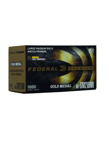 Inneschi per carabine FEDERAL Gold Medal Match Primers GM215MI Large Rifle Magnum 100 pezzi
