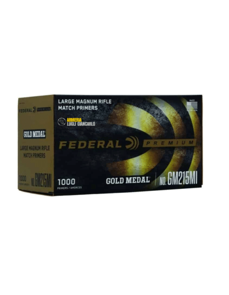 Inneschi per carabine FEDERAL Gold Medal Match Primers GM215MI Large Rifle Magnum 100 pezzi