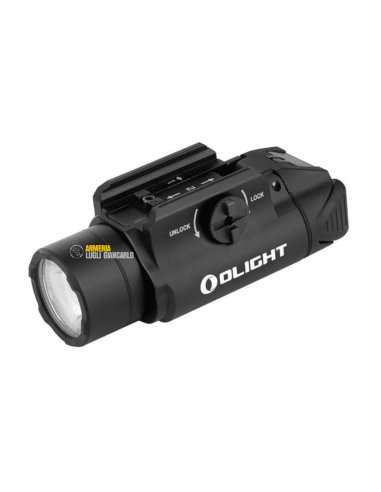 Torcia Olight modello PL-3 Valkyrie 1000 lumen con portata di 200 metri nera codice 011606038