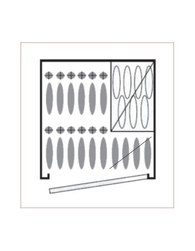 CASSAFORTE ARMADIO €1478 BLINDATO ARMI FUCILI CON COMBINAZIONE INFAC EXECUTIVE CLTT23-E 23 POSTI TESORETTO 165 kg