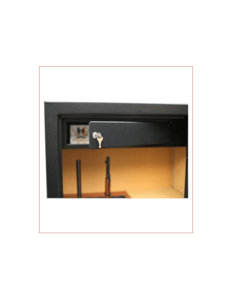 CASSAFORTE ARMADIO €1478 BLINDATO ARMI FUCILI CON COMBINAZIONE INFAC EXECUTIVE CLTT23-E 23 POSTI TESORETTO 165 kg