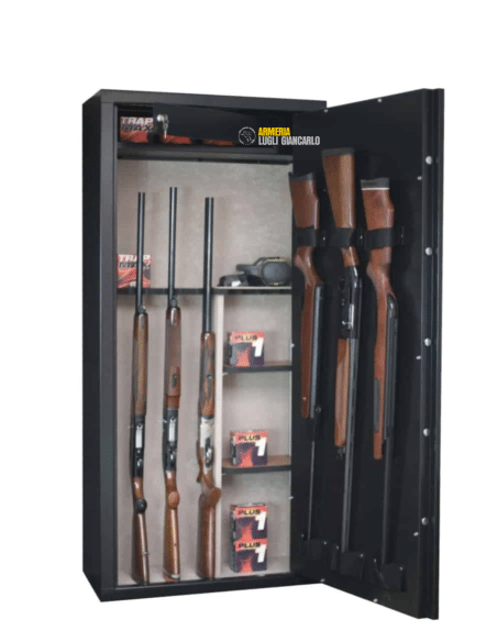 CASSAFORTE ARMADIO BLINDATO PER ARMI INFAC SENTINEL SD14 14 PORTA FUCILI ARMI TESORETTO