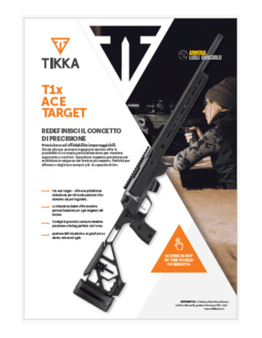 Carabina Tikka modello T1X ACE Target (TGT) calibro 22LR