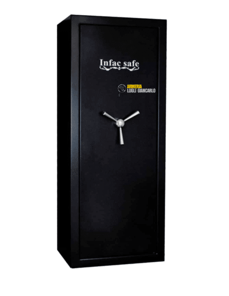CASSAFORTE €1099 ARMADIO BLINDATO ARMI CON MANIGLIONE INFAC EXECUTIVE CLTT18 18 POSTI CON TESORETTO