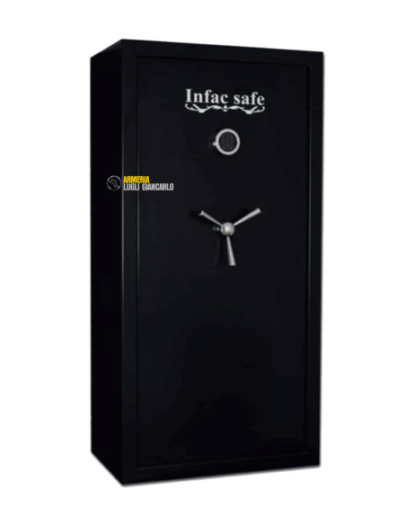 CASSAFORTE ARMADIO €1478 BLINDATO ARMI FUCILI CON COMBINAZIONE INFAC EXECUTIVE CLTT23-E 23 POSTI TESORETTO 165 kg