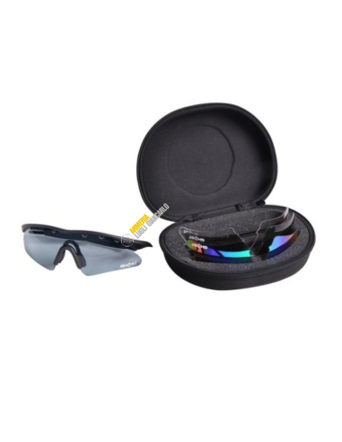 GHOST OCCHIALE TACTICAL/SPORT - 4 LENTI - CUSTODIA ED ACCESSORI (SG-GLASS)