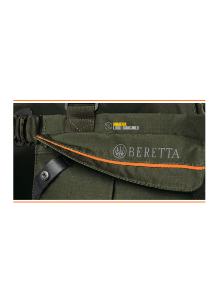 Trisacca Beretta colore verde righe arancio Strap EVO unisex colore verde codice GU904