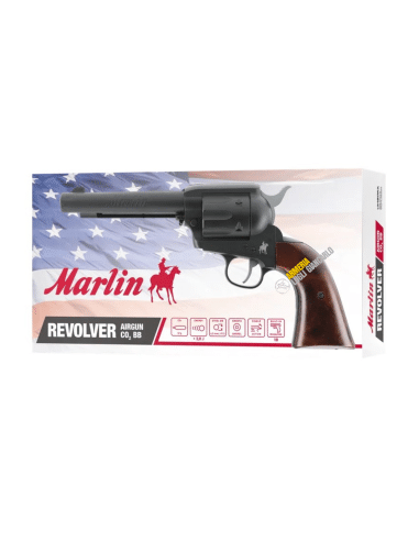 PISTOLA REVOLVER LIBERA VENDITA MARLIN REVOLVER CO2 CALIBRO 4.5MM BB UMAREX (5.8444)
