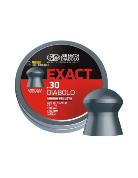 Pallini Pellet JSB Exact Diablo CALIBRO 7.62mm (.30cal) | 44.75 grains | 150pcs  m27/12