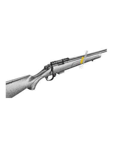 Carabina Bergara sportiva modello BMR Steel 18'' calibro 22LR lunghezza canna 47 cm in polimero e con base per ottiche