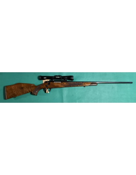 Carabina com pttica attacchi Weatherby Sauer Mark V calibro 224 Weatherby Mag.