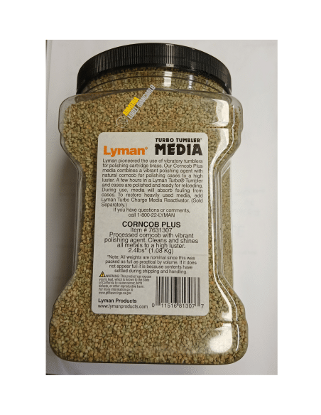 Lyman Graniglia pulizia lava bossoli di Pannocchia di Mais 1,08Kg codice 7631307