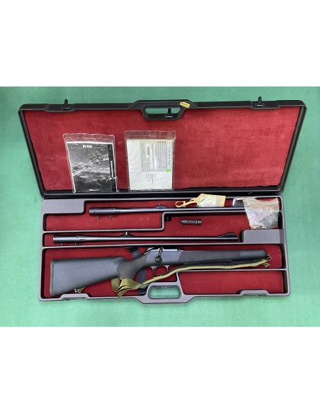 Carabina usata Blaser R93 calibro 30/06 con canna in 375 H&H mag.